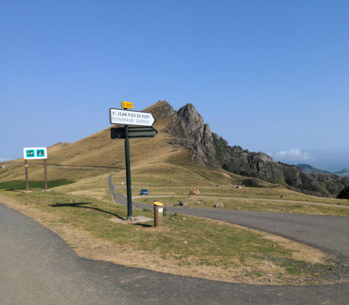 Walking at St Jean PdP.