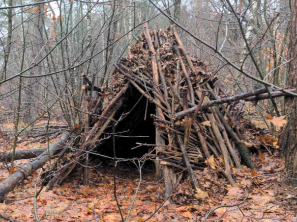 A Smaller Debree Hut.