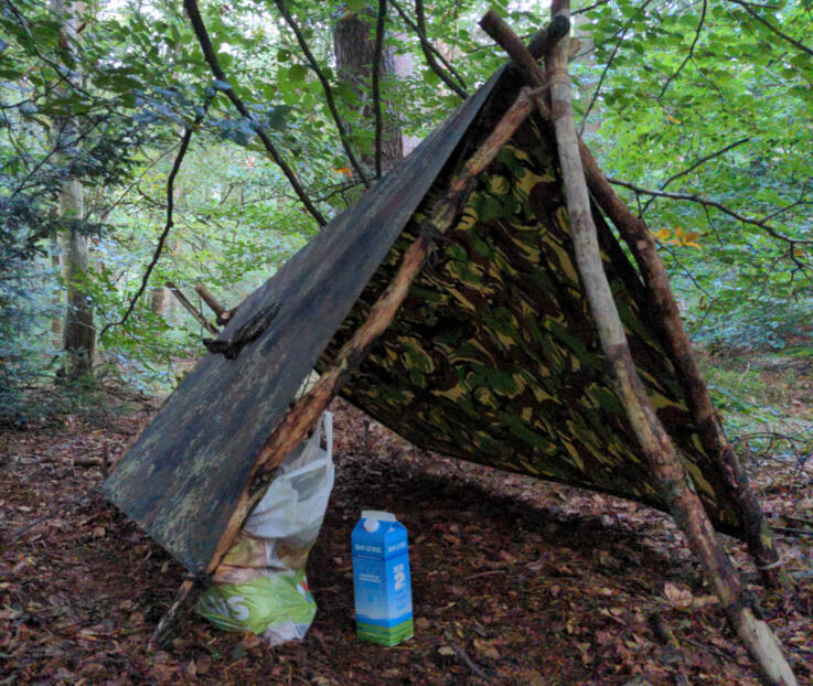 Quick rig with branches