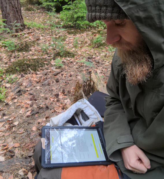 Studying Bushcraft videos. Studying Bushcraft videos.